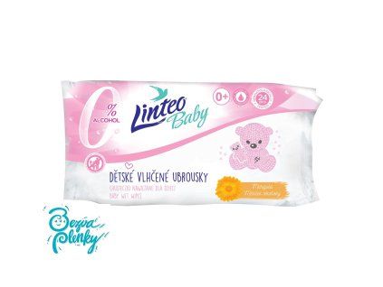 vlhcene ubrousky linteo baby 24 ks 4621 2